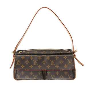 Louis Vuitton Monogram Viva Cite Brown Canvas Shoulder Bag